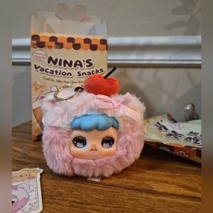 Nina's Vacation Snacks plush pendant Cherry Cheer 🍒
